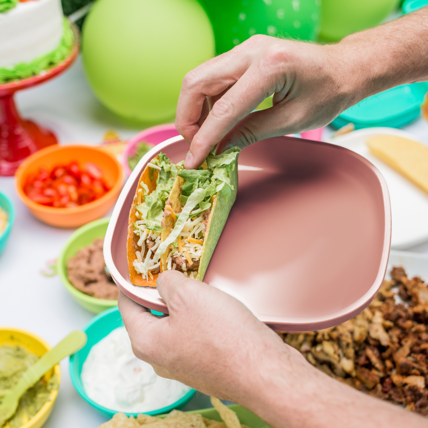 7" Plate USA Made from Recycled Materials