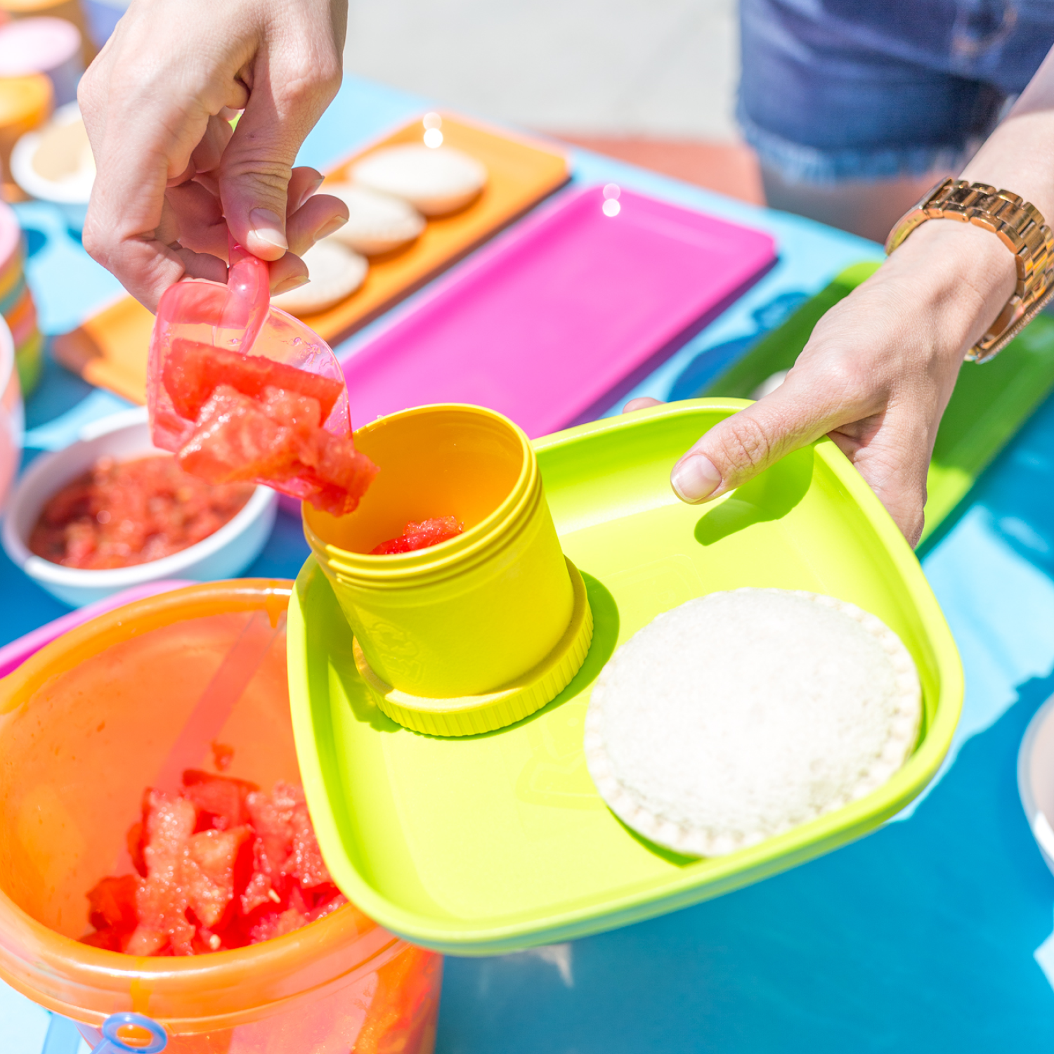 7" Plate USA Made from Recycled Materials