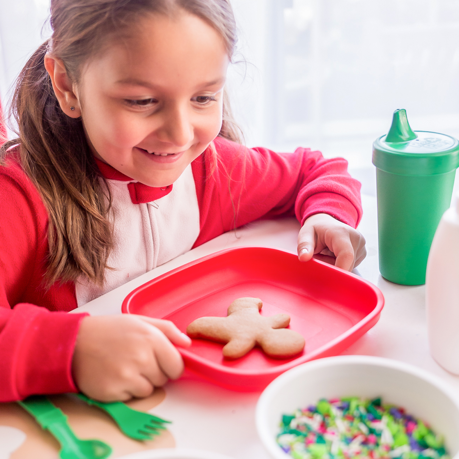 7" Plate USA Made from Recycled Materials