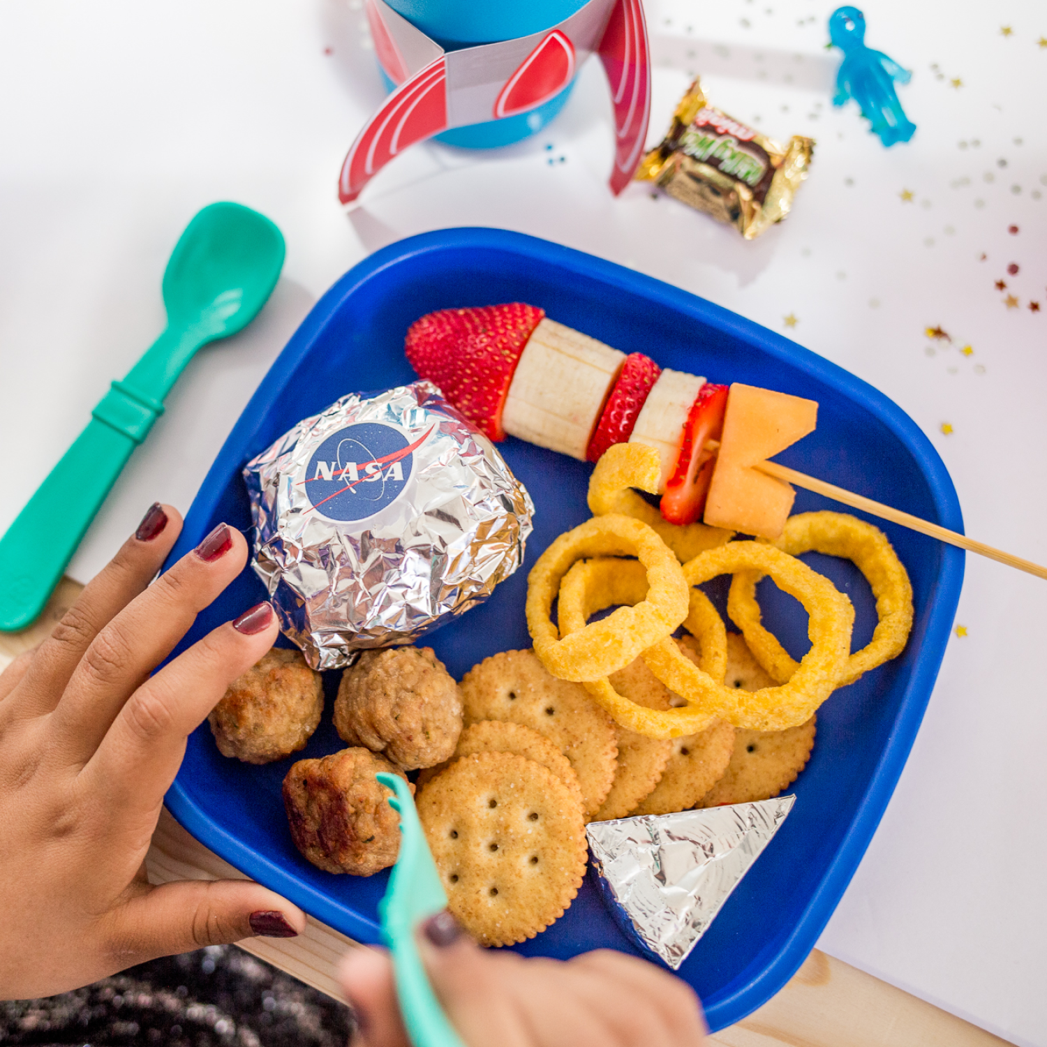 7" Plate USA Made from Recycled Materials