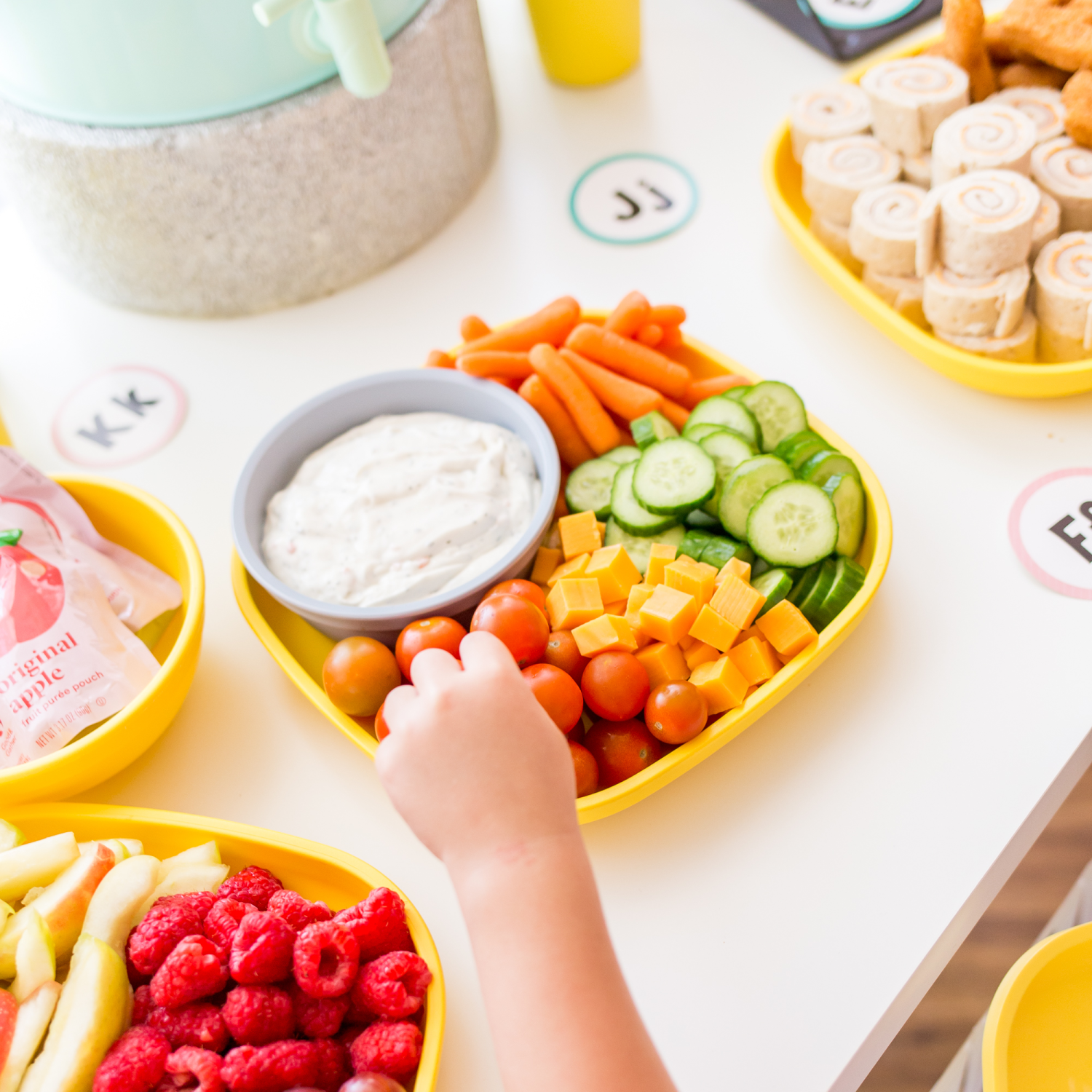 7" Plate USA Made from Recycled Materials