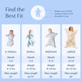 Load image into Gallery viewer, Sleeping Baby Spring Patterns EverSoft™ Bamboo Zipadee-Zip Swaddle Transition - Blooming Baby