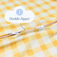 Load image into Gallery viewer, #pattern_gingham-yellow