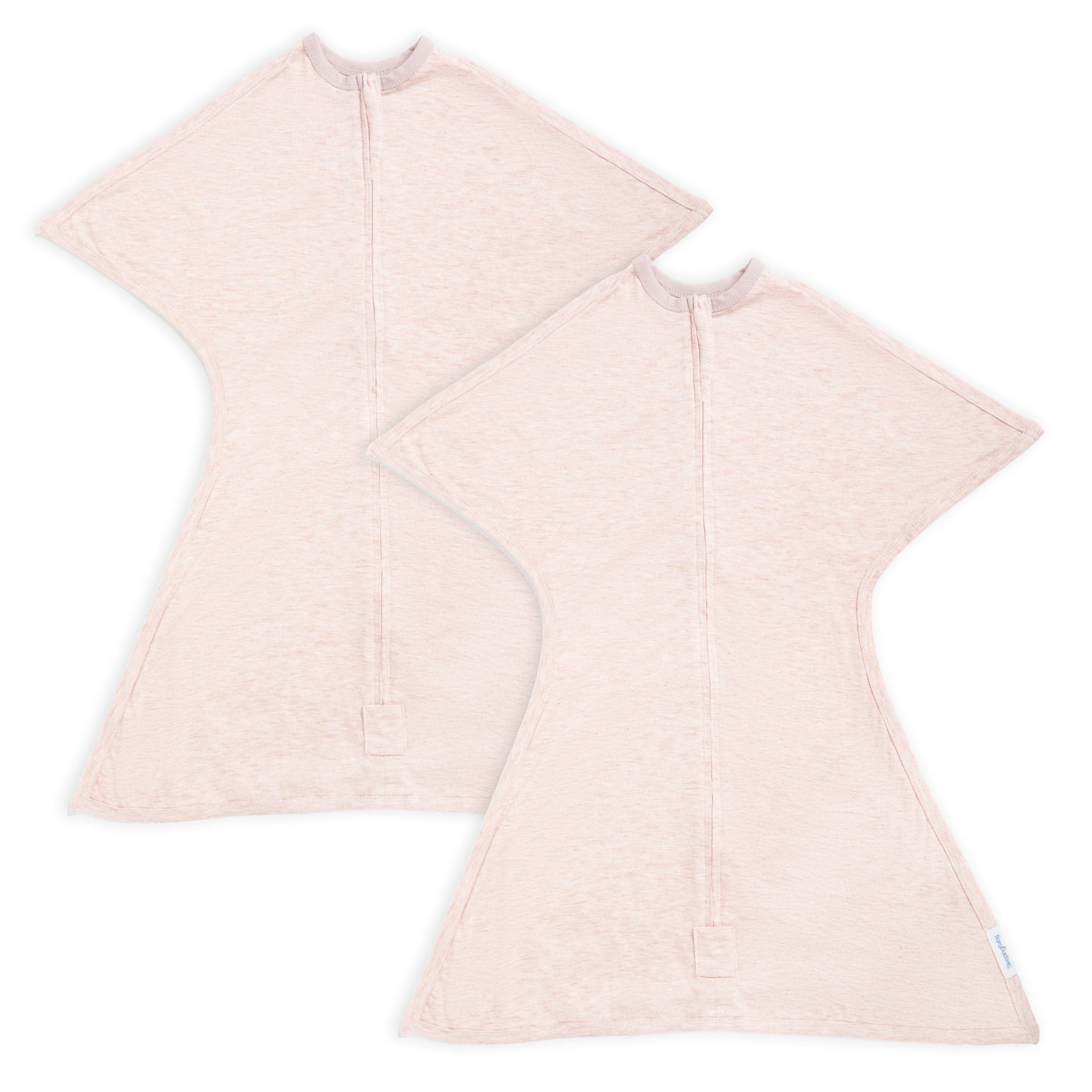 Ballet Pink Heather Zipadee-Zip Swaddle Transition (Bundle of 2)