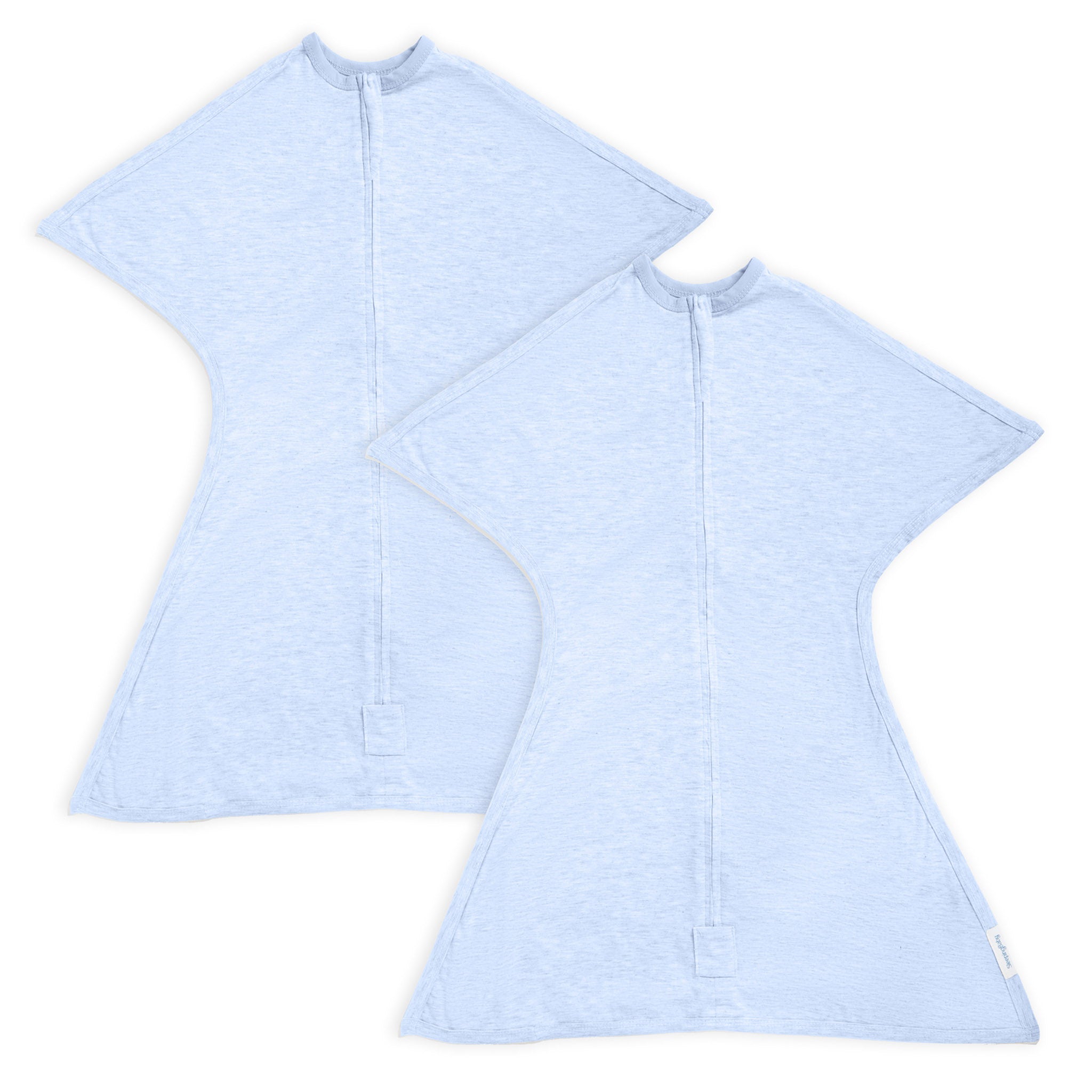 Baseline Blue Heather Zipadee-Zip Swaddle Transition (Bundle of 2)