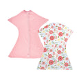 Load image into Gallery viewer, Dusty Rose & Pink Poppy Fleece Zipadee-Zip - Bundle of 2