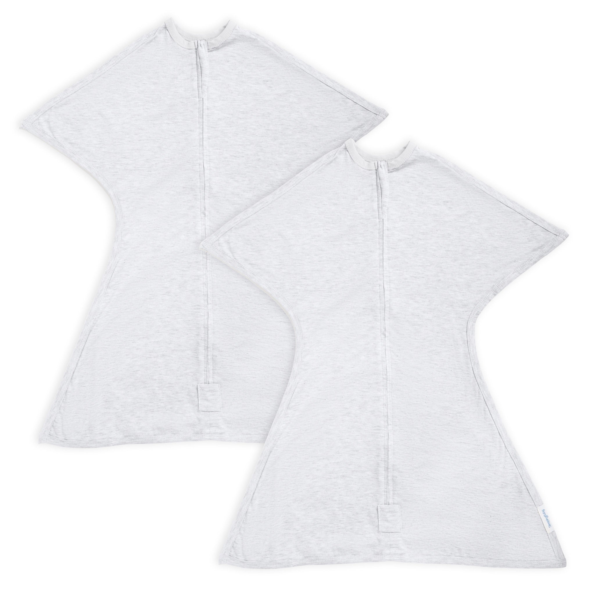 Recharge Silver Heather Zipadee-Zip Swaddle Transition (Bundle of 2)