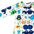 Load image into Gallery viewer, Monster Madness One-Piece Pajama