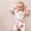 Load image into Gallery viewer, Pink Poppy One-Piece Pajama