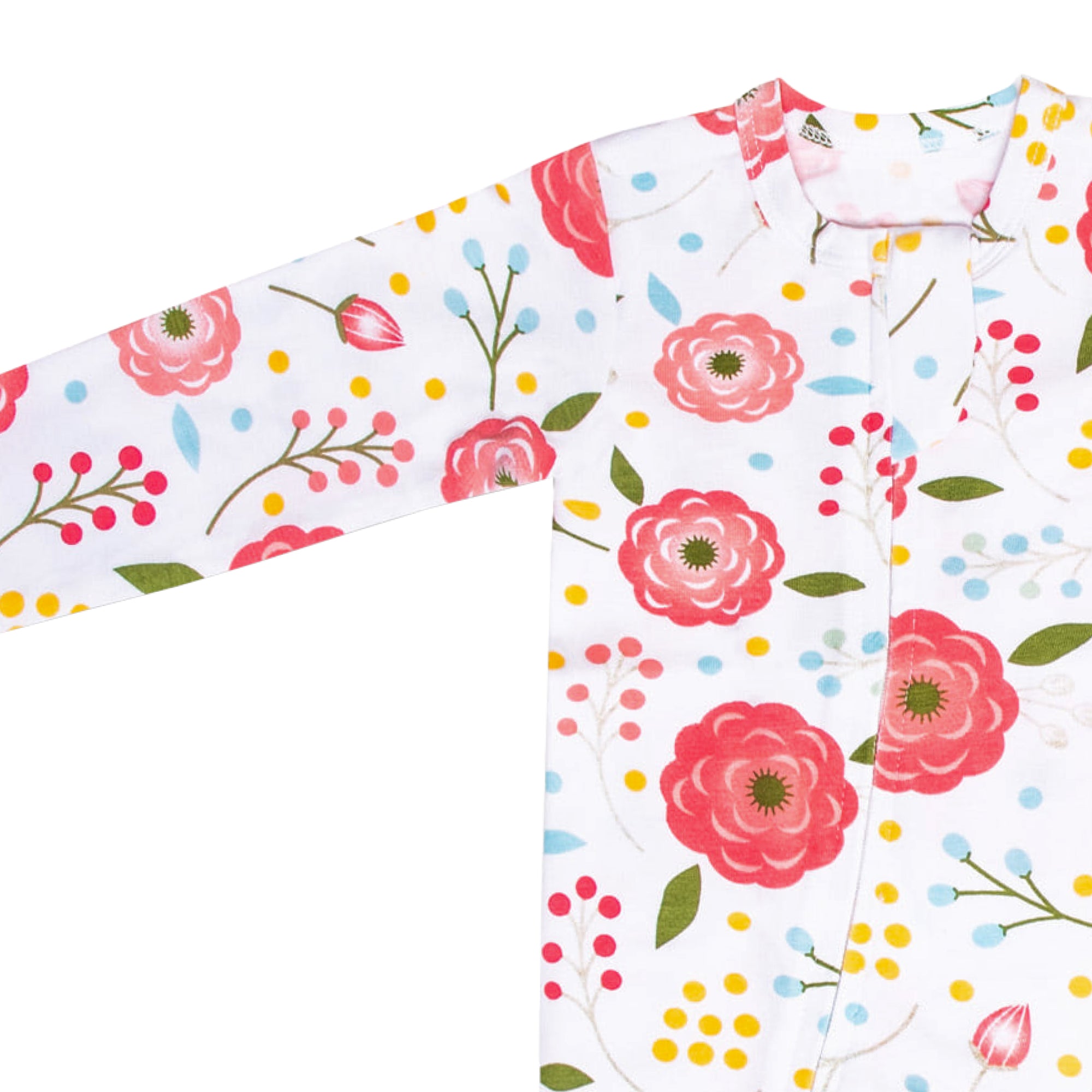 Pink Poppy One-Piece Pajama