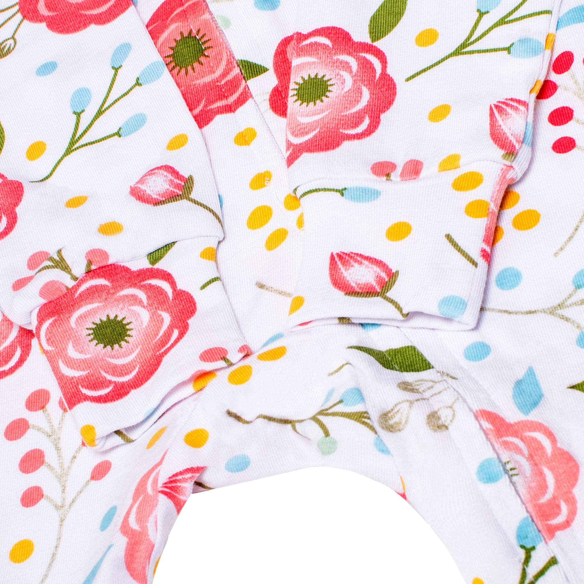 Pink Poppy One-Piece Pajama