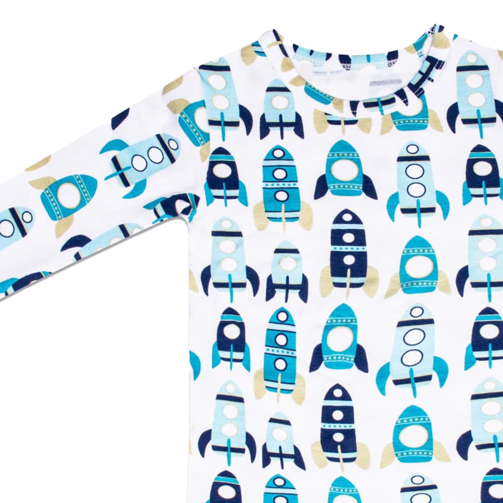 Rocket Two-Piece Pajama Set