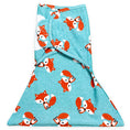 Load image into Gallery viewer, Sleeping Baby Zippy Swaddle safe sleep cotton swaddle Friendly Fox