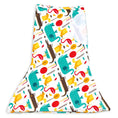 Load image into Gallery viewer, Sleeping Baby Zippy Swaddle safe sleep cotton swaddle Modern Animals