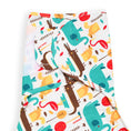 Load image into Gallery viewer, Sleeping Baby Zippy Swaddle safe sleep cotton swaddle Modern Animals