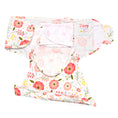 Load image into Gallery viewer, Sleeping Baby Zippy Swaddle safe sleep cotton swaddle Pink Poppy
