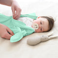 Load image into Gallery viewer, Sleeping Baby Classic Mint Zipadee-Zip Swaddle Transition - Bundle of 2 - Blooming Baby