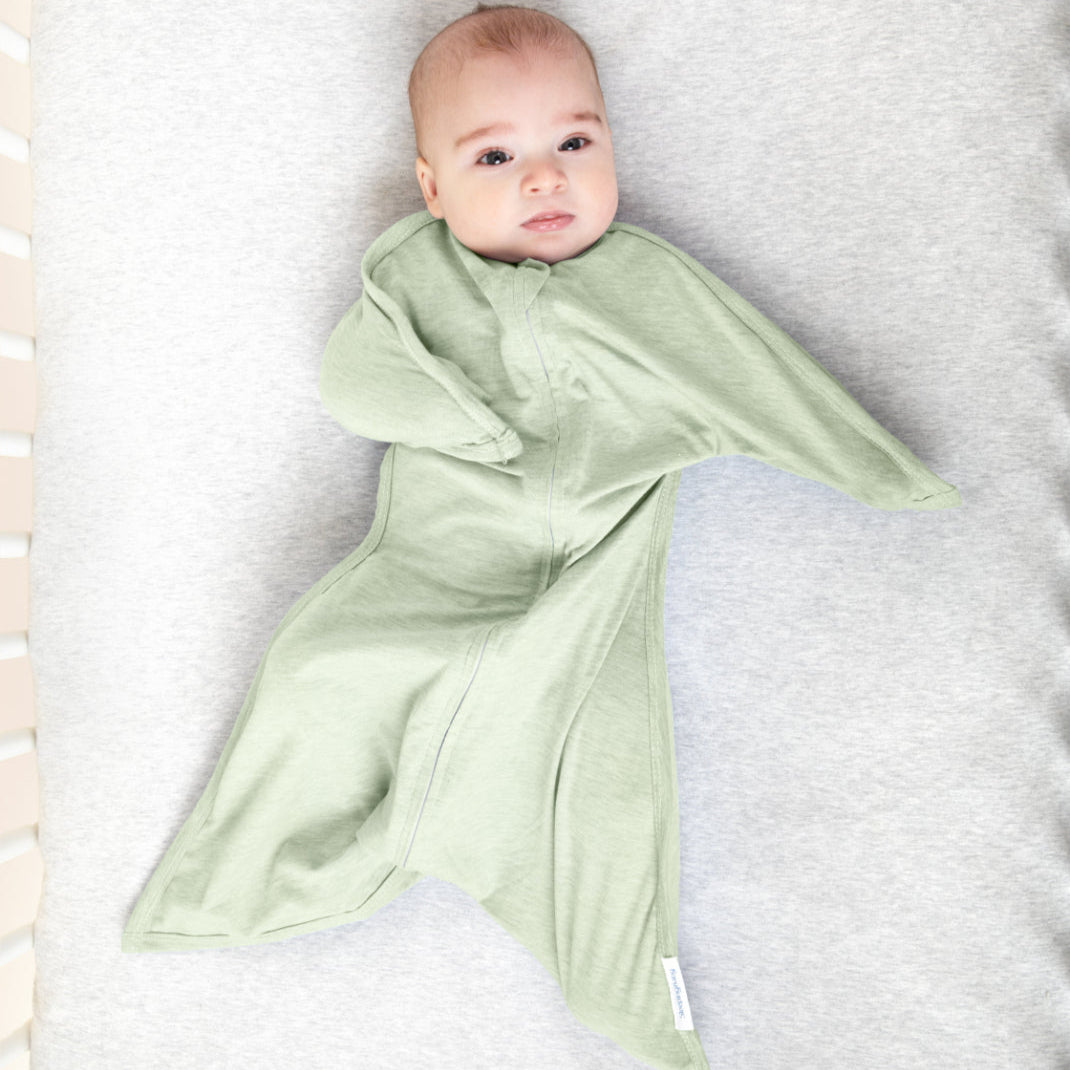 Zen Garden Green Heather Zipadee-Zip Swaddle Transition (Bundle of 2)
