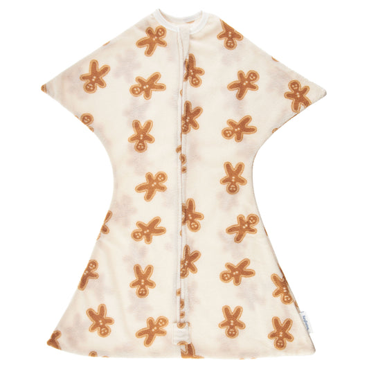 Gingerbread Zipadee-Zip Swaddle Transition - Fleece