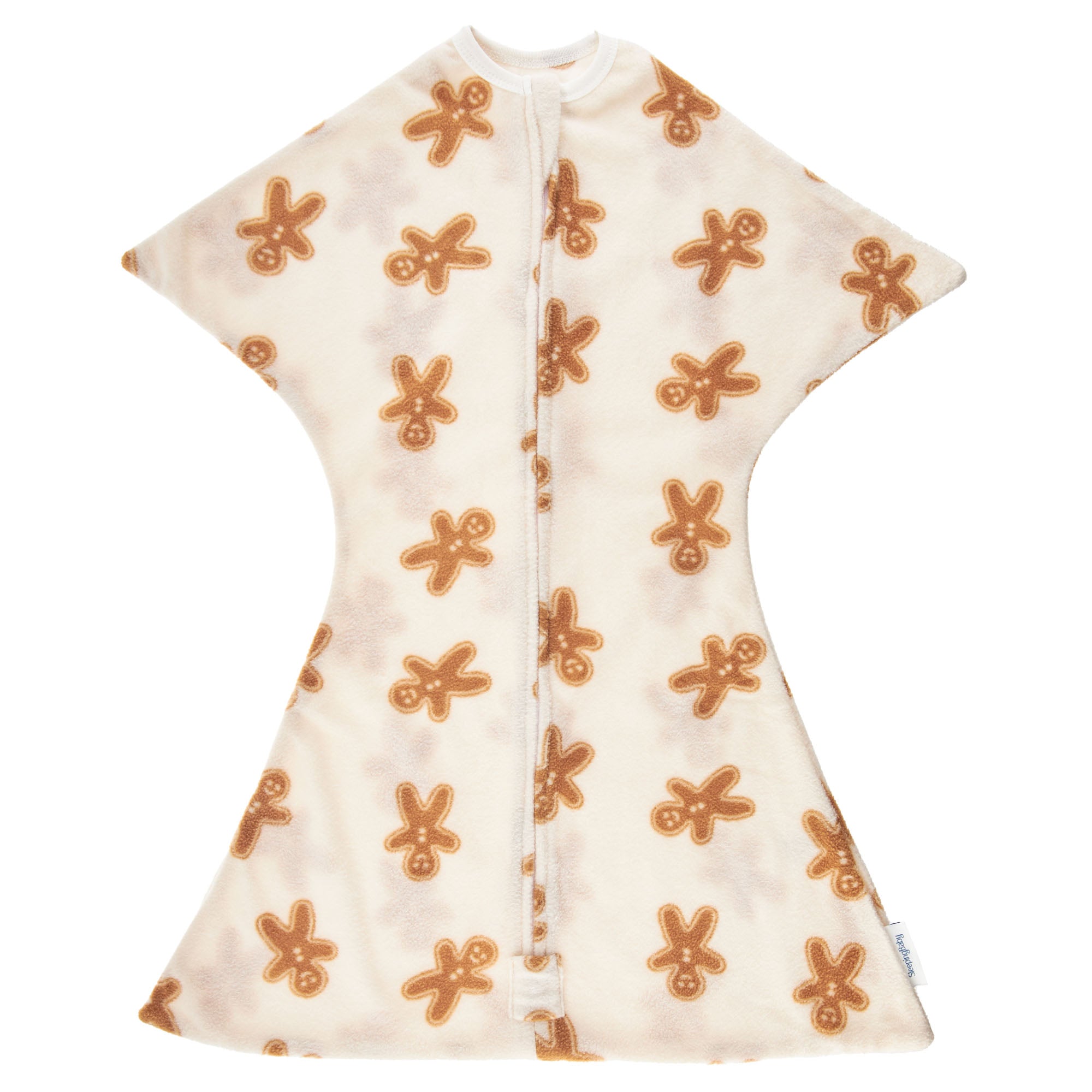 Gingerbread Zipadee-Zip Swaddle Transition - Fleece