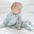 Load image into Gallery viewer, Baby wearing Happy Wolf animal print Zipadee-Zip