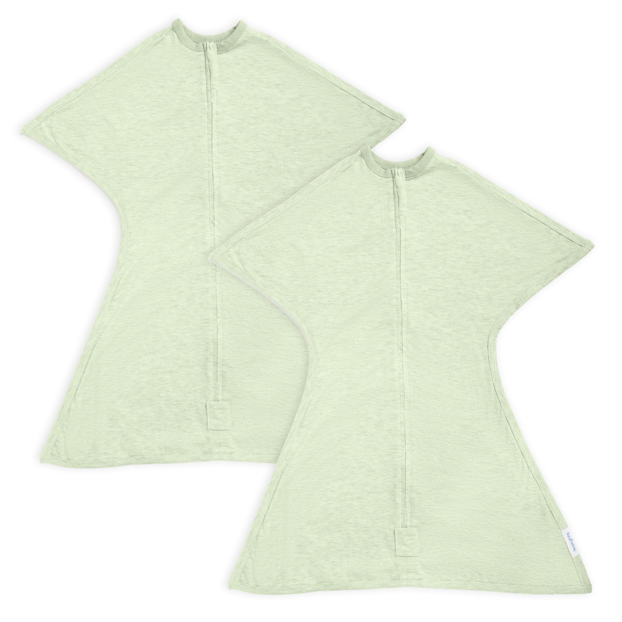 Zen Garden Green Heather Zipadee-Zip Swaddle Transition (Bundle of 2)