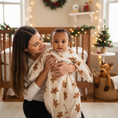 Load image into Gallery viewer, Gingerbread Zipadee-Zip Swaddle Transition - Fleece