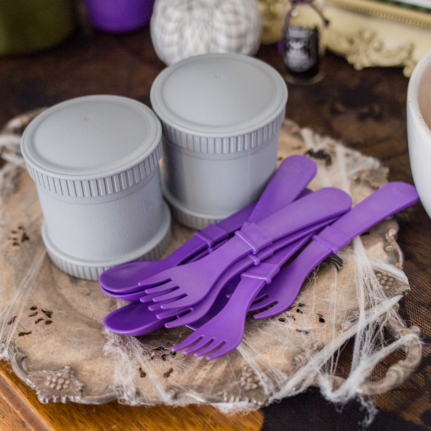 Toddler Utensil Pair USA Made from Recycled Materials