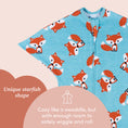 Load image into Gallery viewer, Friendly Fox Zipadee-Zip Swaddle Transition - Weekend Sale - Blooming Baby