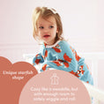 Load image into Gallery viewer, Friendly Fox Zipadee-Zip Swaddle Transition - Fleece