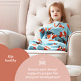 Load image into Gallery viewer, Friendly Fox Zipadee-Zip Swaddle Transition - Fleece