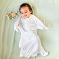 Load image into Gallery viewer, Blue Stripes Zipadee-Zip Swaddle Transition (Sale)
