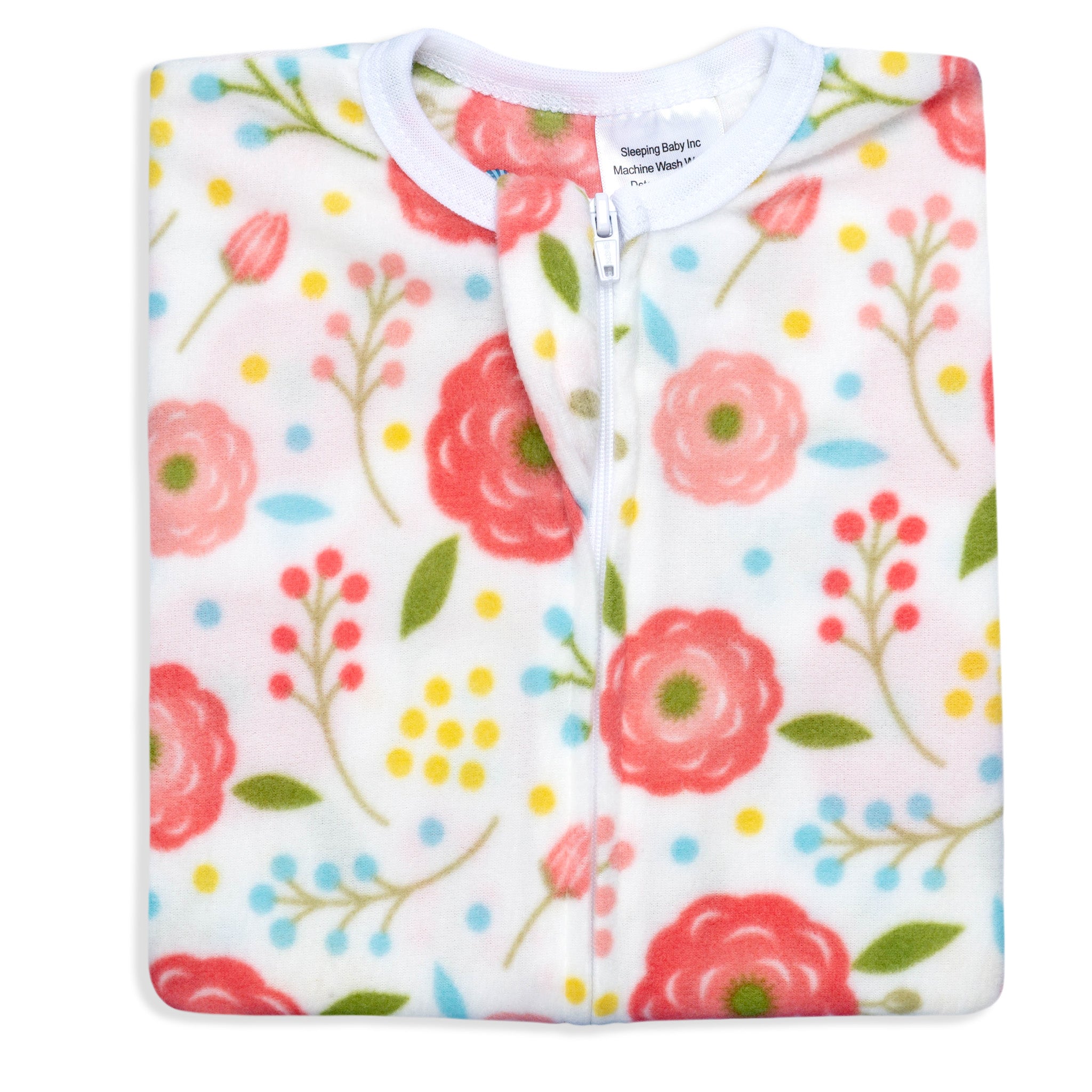 Pink Poppy Flying Squirrel Pajama - Fleece