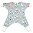 Load image into Gallery viewer, Sleeping Baby Flying Squirrel cozy baby pajama bodysuit Baseball