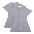 Load image into Gallery viewer, Sleeping Baby Zipadee Zip Swaddle Transition Baby Sleepsuit Classic Heather Bundle