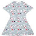 Load image into Gallery viewer, Sleeping Baby Zipadee Zip Swaddle Transition Baby Sleepsuit Baseball
