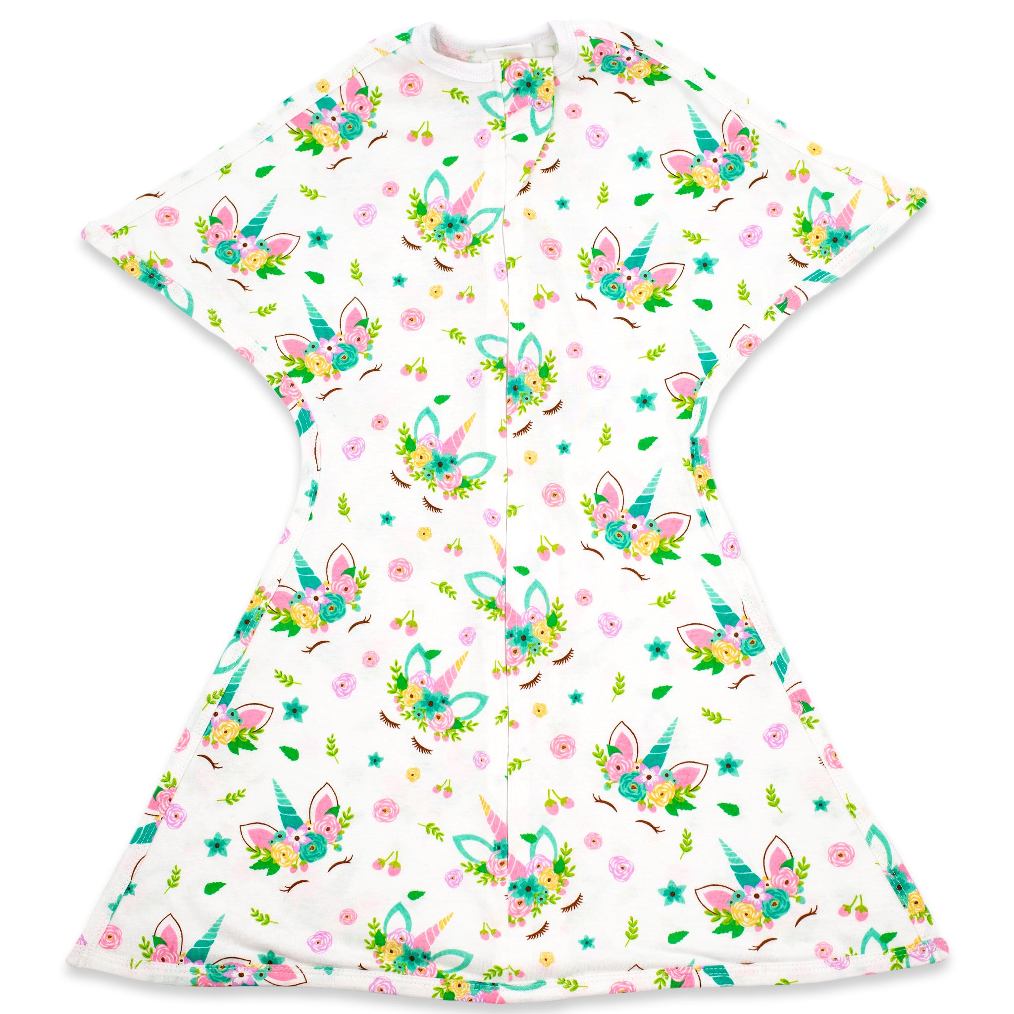 Sleeping Baby Zipadee Zip Swaddle Transition Baby Sleepsuit Sleepy Unicorn