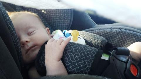 baby in the car