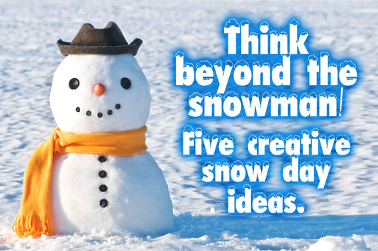 kids activities in the snow