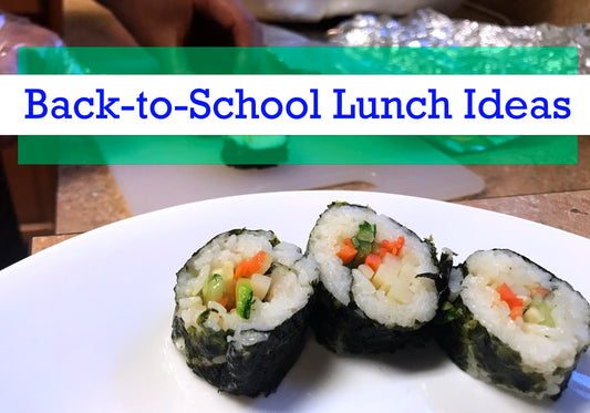 back to school lunch ideas