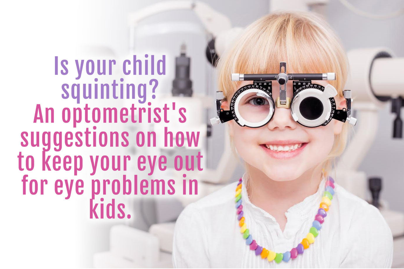 Keeping your eye out for eye problems