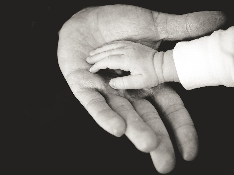 parents and baby interaction