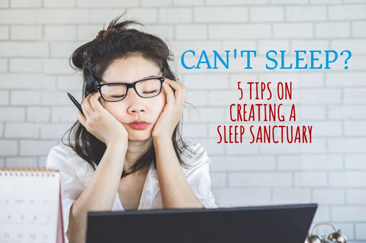 mom can't sleep create sleep sanctuary