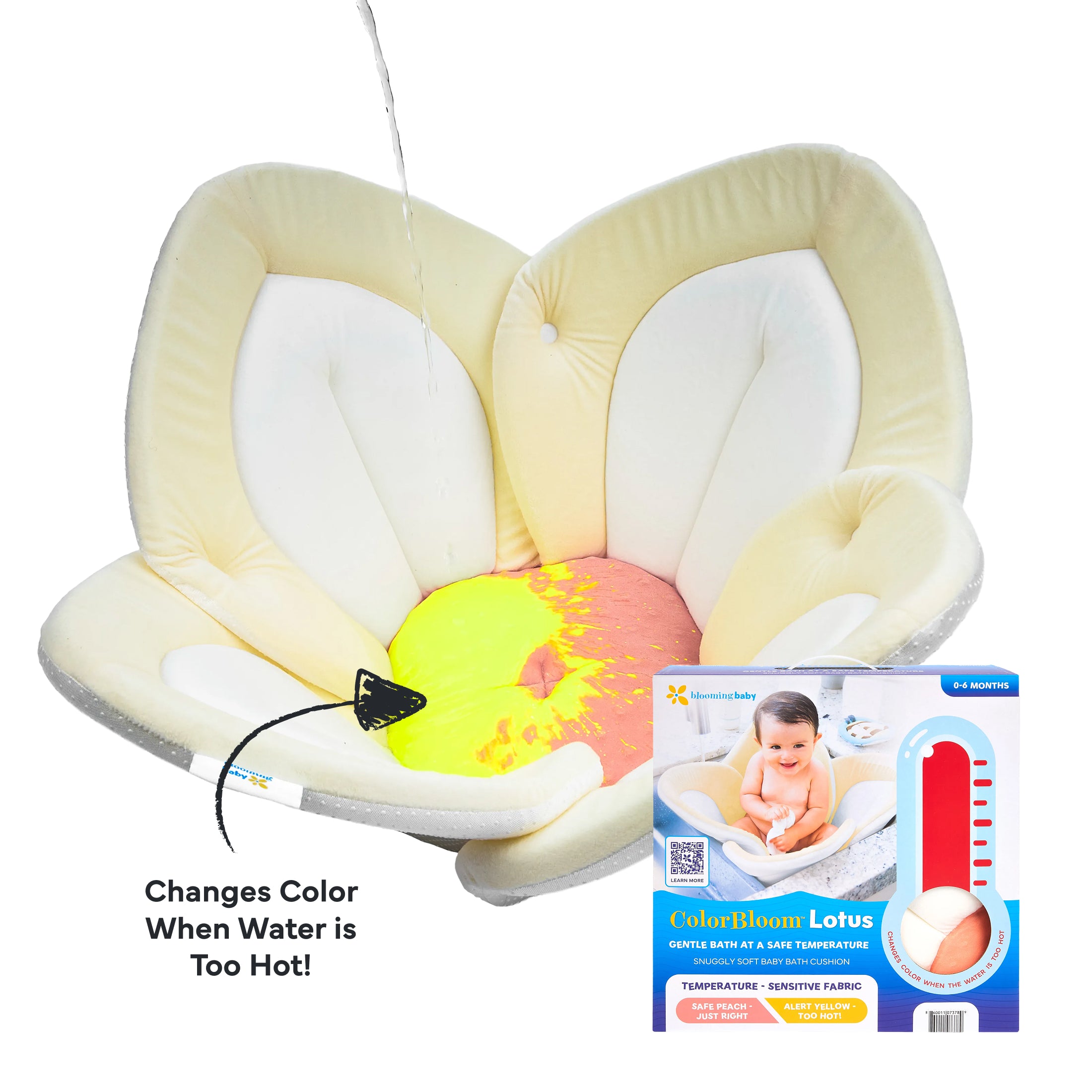 ColorBloom Baby Bath Seat - Blooming Baby