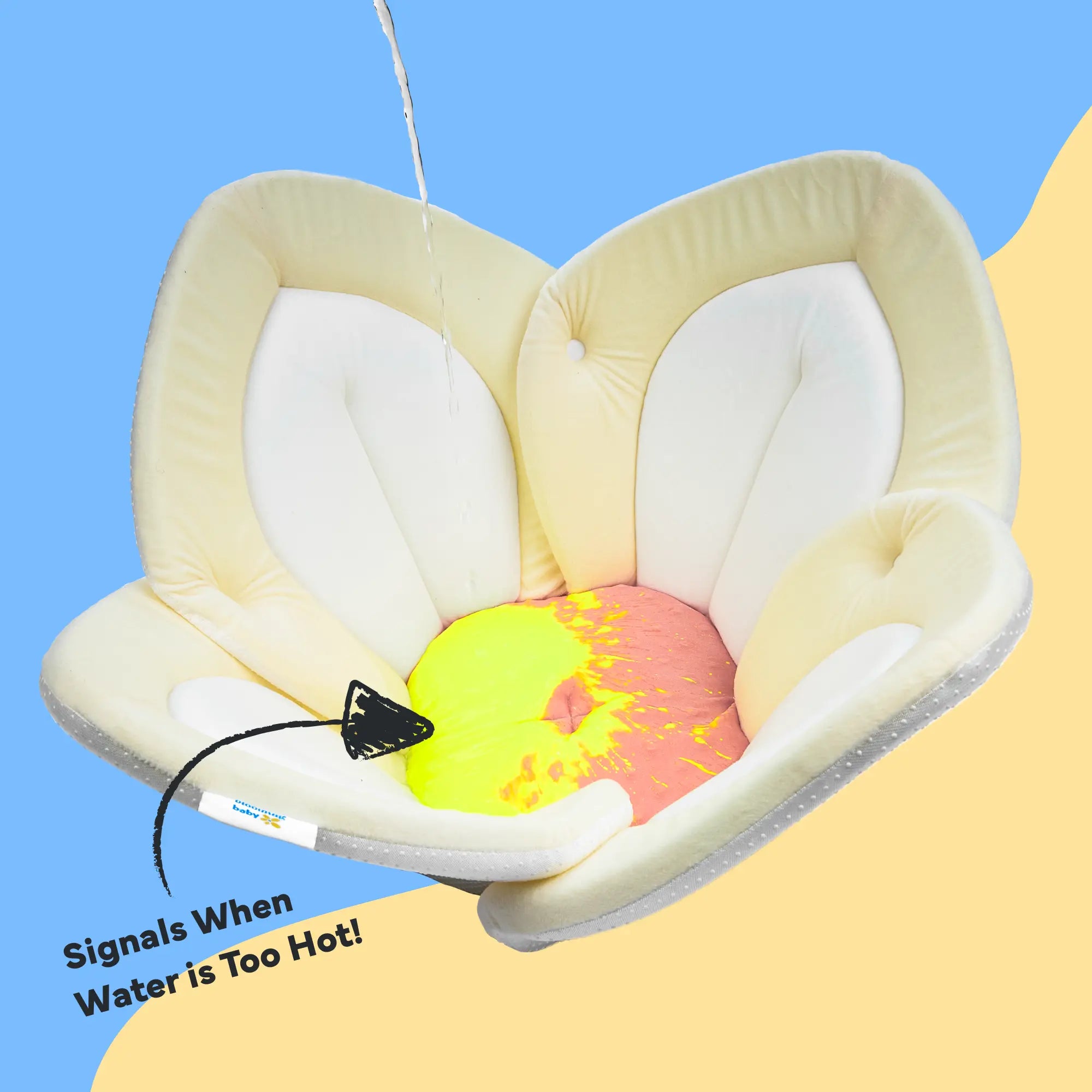 ColorBloom Baby Bath Seat - Blooming Baby