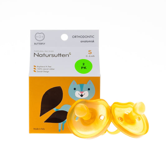 Natursutten Butterfly Shield Pacifier (Set of Two) - Blooming Baby