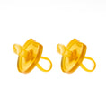 Load image into Gallery viewer, Natursutten Butterfly Shield Pacifier (Set of Two) - Blooming Baby
