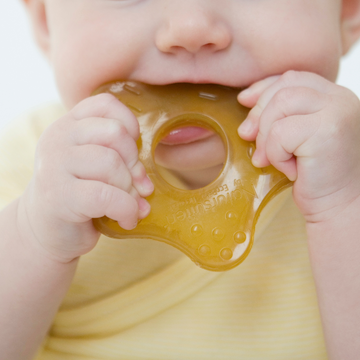Natural Rubber Starfish Teething Toy