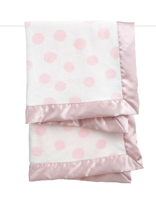 Powder Plush™ Deluxe Dot Baby & Toddler Blanket (29" x 35") by Little Giraffe