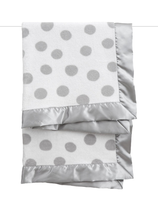 Powder Plush™ Deluxe Dot Baby & Toddler Blanket (29" x 35") by Little Giraffe